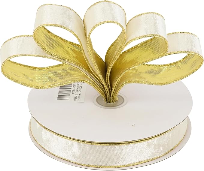 MEEDEE Skinny White Velvet Ribbon - Image 8