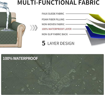 Easy-Going Sofa Slipcover Waterproof Sofa Cover Couch Cover - Image 3
