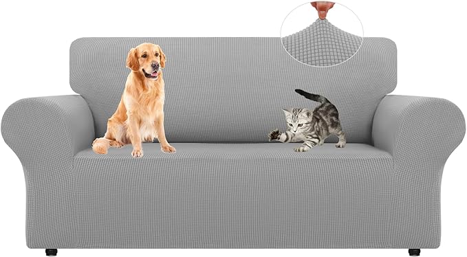 LURKA Stretch Loveseat Sofa Slipcovers 1 Piece Couch Covers by LURKA