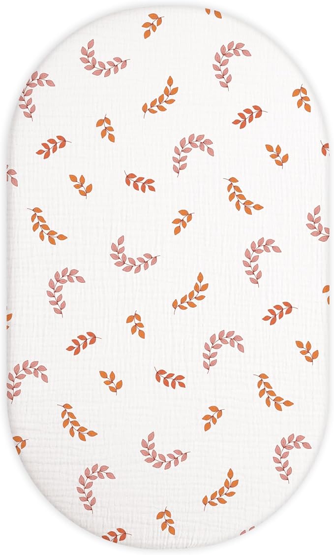 Bassinet Sheet for Baby Boy and Girl, Fitted Sheets for Rectangle, Hourglass by Meowcards