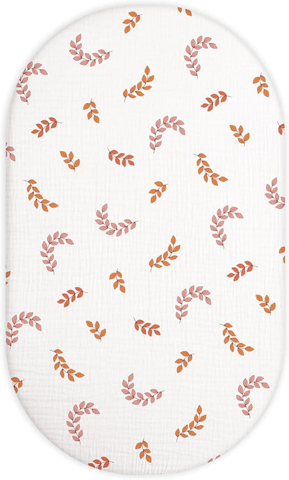 Bassinet Sheet for Baby Boy and Girl, Fitted Sheets for Rectangle, Hourglass by Meowcards