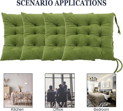 Set of 4 Chair Cushions for Dining Chairs - Image 5