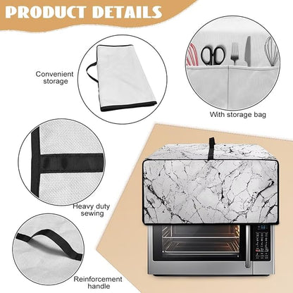 Toaster Oven Dust Cover with Pockets, Stain-resistant Kitchen Electrical - Image 5