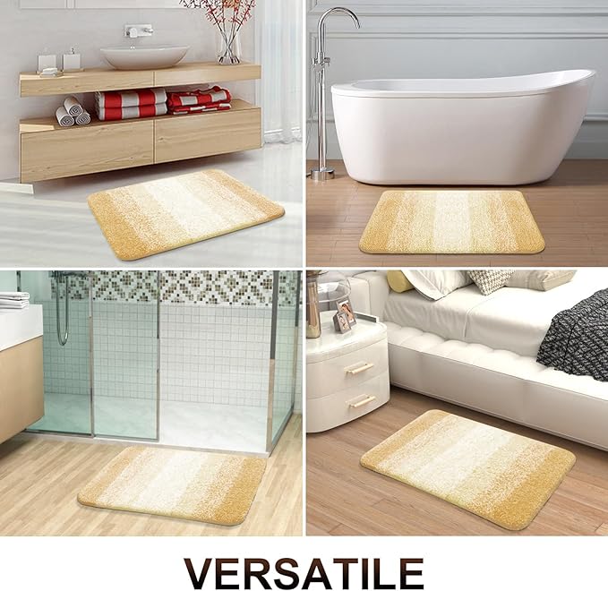 OLANLY Bathroom Rugs Mat 30x20, Extra Soft Absorbent Microfiber Bath Rugs - Image 6