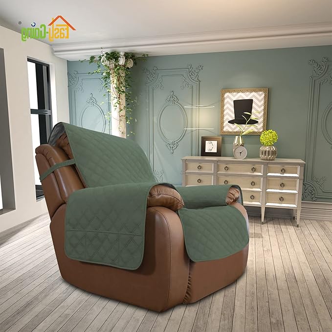 Easy-Going Sofa Slipcover Waterproof Oversized Recliner Chair Cover Non-Slip - Image 2