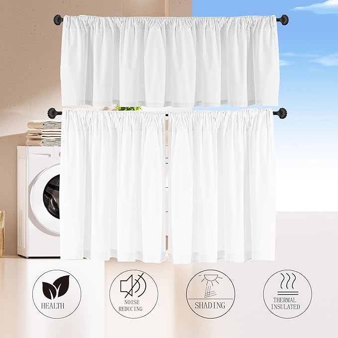 Christmas Valance Curtain Set - Image 8