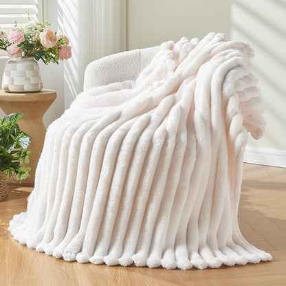 NEWCOSPLAY Super Soft Throw Blanket Ivory Premium Silky Flannel Fleece 3D by NEWCOSPLAY