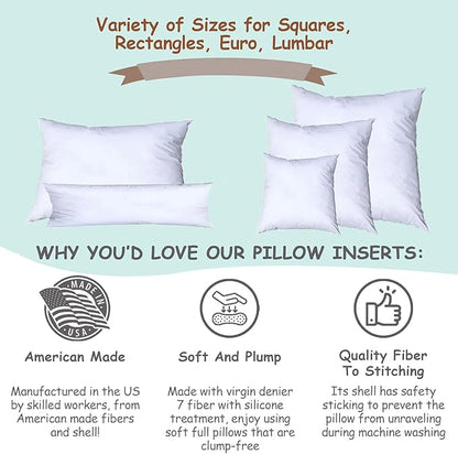 Pillowflex Synthetic Down Pillow Insert - Image 9