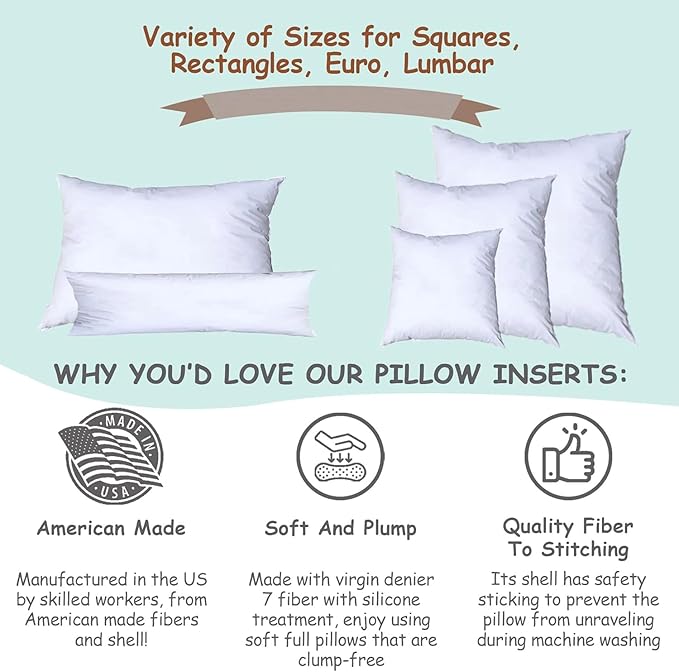 Pillowflex Synthetic Down Pillow Insert - Image 9