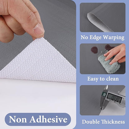 Drawer and Shelf Liner for Kitchen Cabinet: 23 in X 20 Ft Non Slip Waterproof - Image 3
