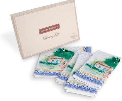 Maison d' Hermine Napkin 100% Combed Cotton Premium Cloth Napkin Decorative by MaisondHermine