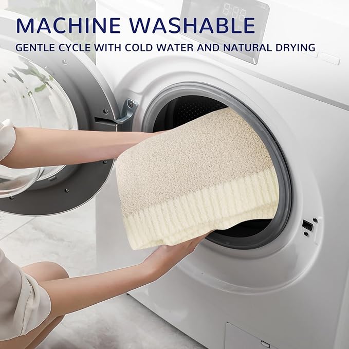 NEXHOME PRO Super Soft Blanket for Women, Cozy Blanket Warm Reversible Knit - Image 9