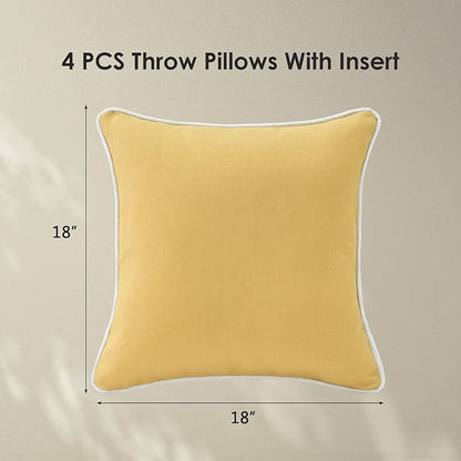 Decorative Outdoor Water Repellent Throw Pillows - Image 7