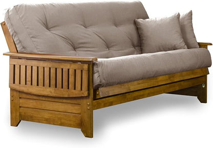 Nirvana Futons Brentwood Tray Arm Futon Sofabed Set - Image 5