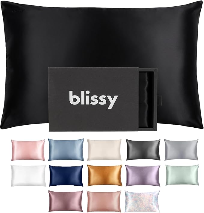 Blissy Silk Pillowcase by Blissy