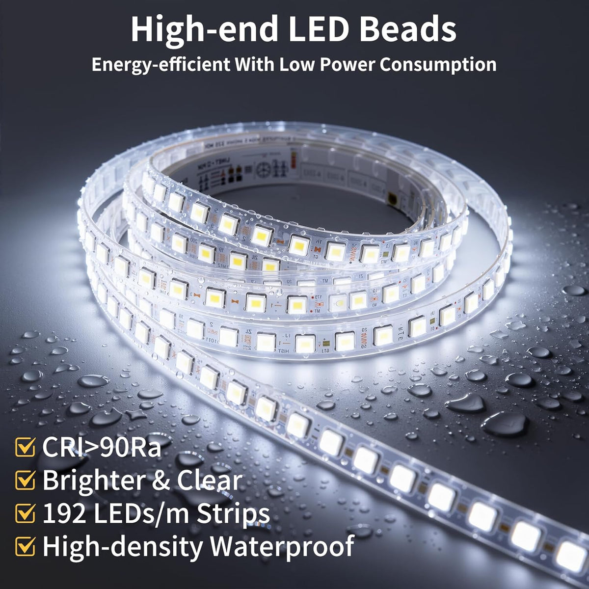 40"x30" led bathroom mirror with lights, backlit+frontlit, anti-fog shown in use