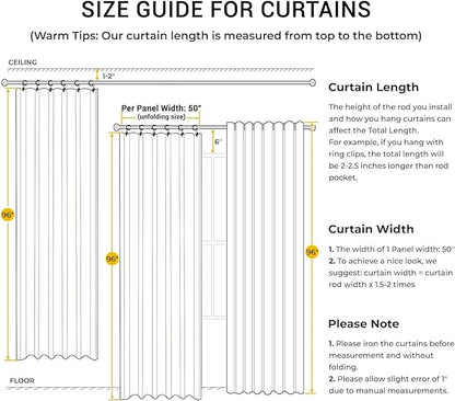 INOVADAY 100% Blackout Curtains - Image 7