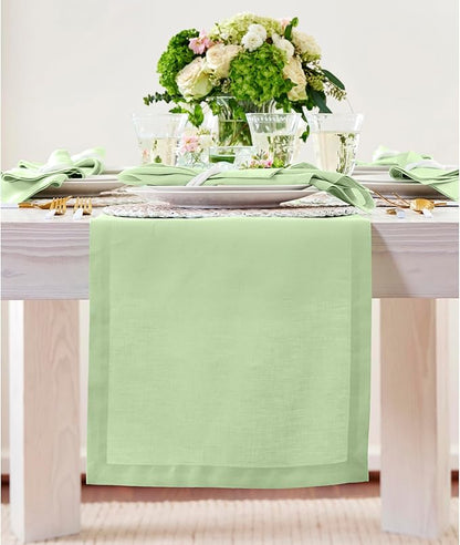 Solino Home Linen Table Runner 120 Inches Long by SolinoHome