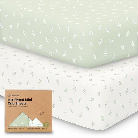 Pack and Play Sheets Fitted by KeaBabies