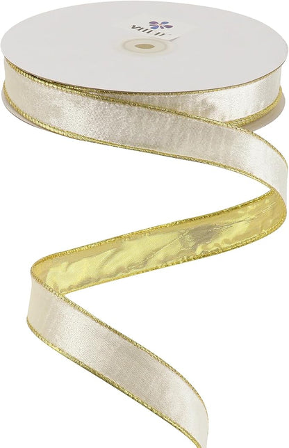 MEEDEE Skinny White Velvet Ribbon by MEEDEE