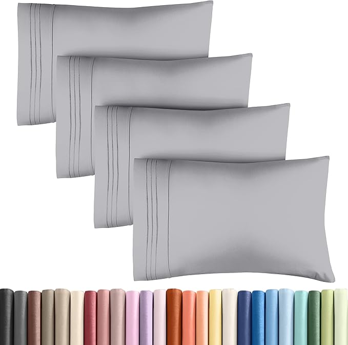 Queen Pillow Cases Set of 4 by CGKUnlimited