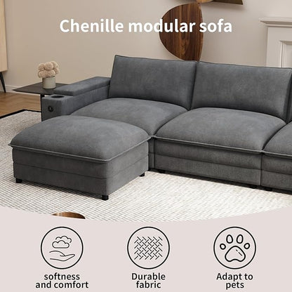 81.5" Loveseat Cloud Sofa Couch - Image 4