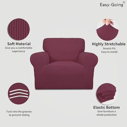 Easy-Going Stretch Chair Sofa Slipcover 1-Piece Couch Sofa Cover Furniture - Image 3