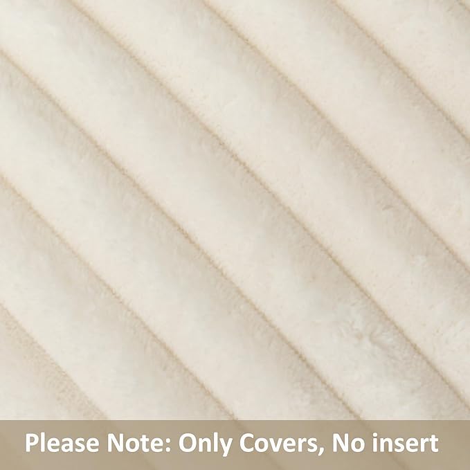 Kevin Textile Soft Plush 12x24 Inch Lumbar Pillow Cover 1 Pack, Luxury Fluffy - Image 5