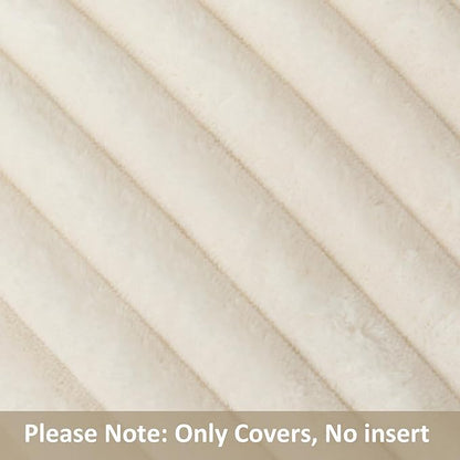 Kevin Textile Soft Plush 12x24 Inch Lumbar Pillow Cover 1 Pack, Luxury Fluffy - Image 5