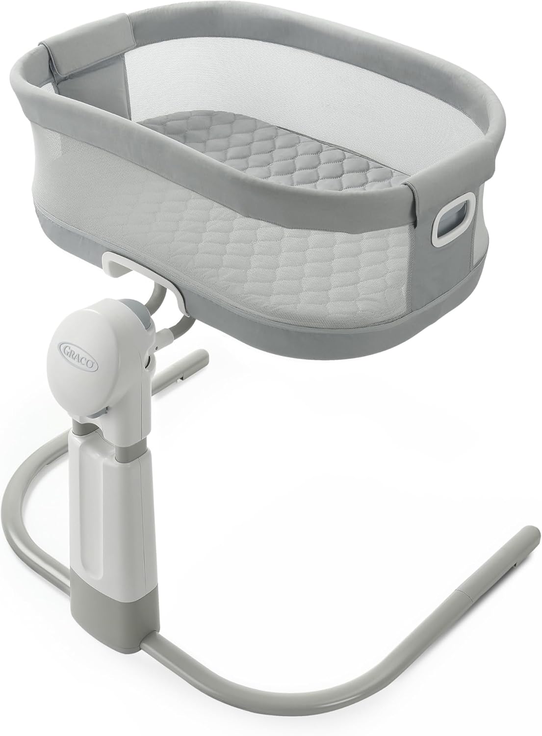 graco dreammore deluxe bedside bassinet, skyler, main product view