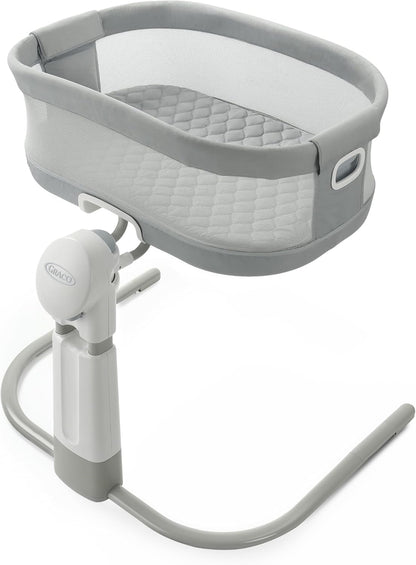 graco dreammore deluxe bedside bassinet, skyler, main product view