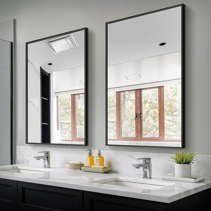 bathroom vanity mirror for wall 2pack 36"x24" bathroom, main product view