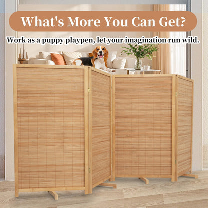 room divider folding privacy screens,hand-made natural bamboo room, package contents