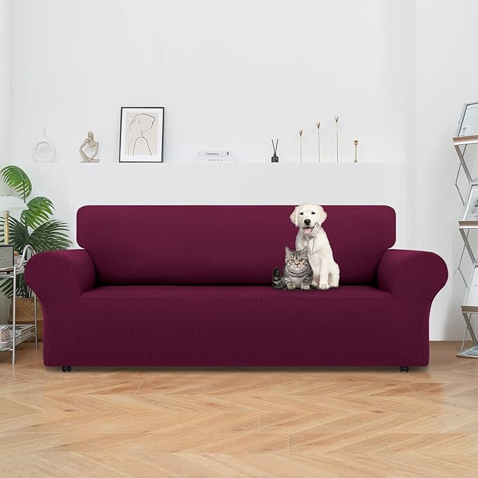 LURKA Stretch Oversized Sofa Slipcovers 1 Piece Couch Covers - Image 2