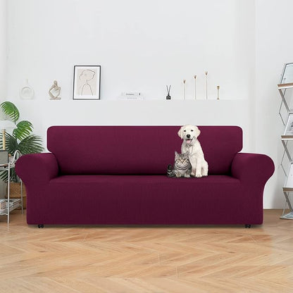 LURKA Stretch Oversized Sofa Slipcovers 1 Piece Couch Covers - Image 2