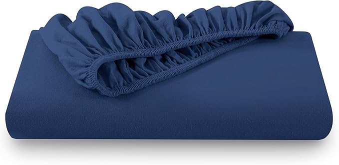 Bare Home Flannel Fitted Bottom Sheet 100% Cotton, Velvety Soft Heavyweight - Image 7