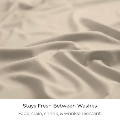 Mellanni Bed Skirt Cal King Size- Bed Skirting - Image 4