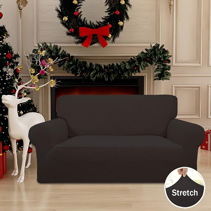 Easy-Going Stretch Loveseat Slipcover 1-Piece Sofa Cover Furniture Protector - Image 2