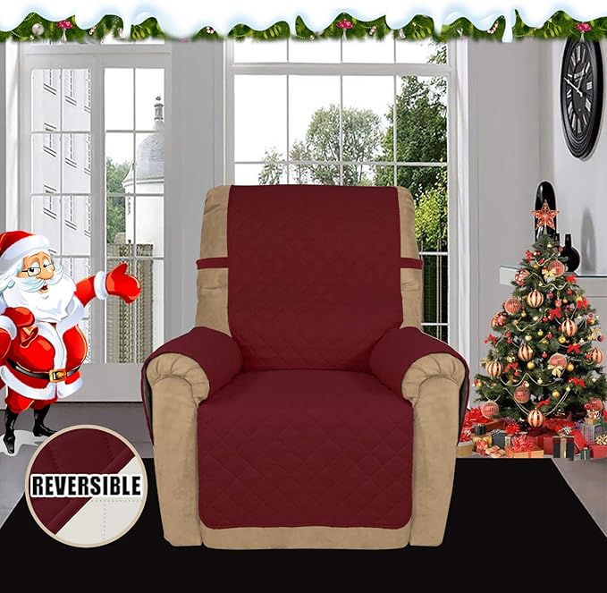 Easy-Going Recliner Sofa Slipcover Reversible Sofa Cover Water Resistant Couch - Image 2