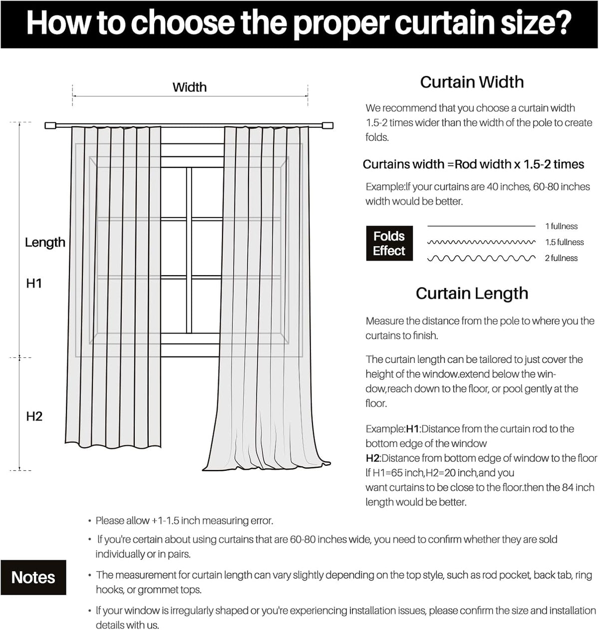 pinch pleated linen curtains 100% blackout 95 inches, view 9