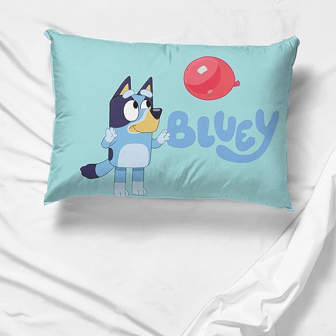 Jay Franco Bluey & Bingo 1 Single Reversible Pillowcase - Image 5