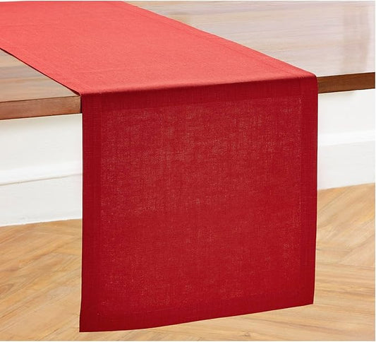 Solino Home Linen Table Runner 72 Inches Long by SolinoHome