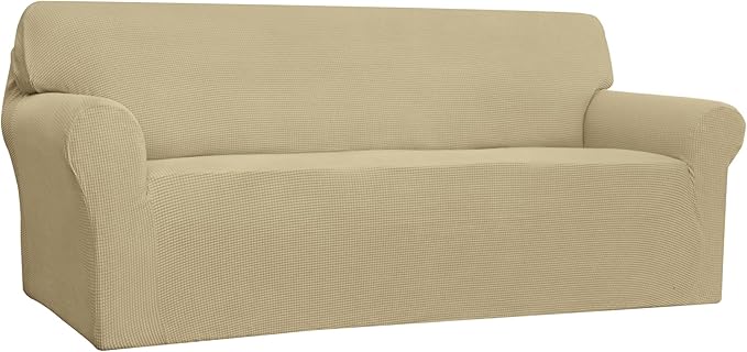 Easy-Going Stretch 4 Seater Sofa Slipcover 1-Piece Sofa Cover Furniture by Easy-Going
