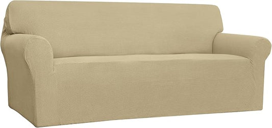 Easy-Going Stretch 4 Seater Sofa Slipcover 1-Piece Sofa Cover Furniture by Easy-Going