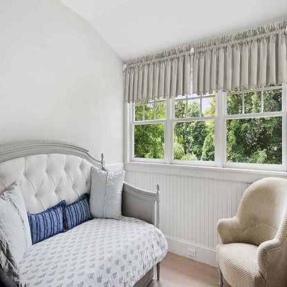 Light Grey Room Darkening Valance - Image 2