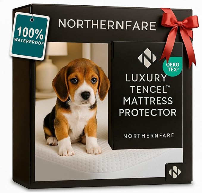 King Size Premium Mattress Protector | 100% Waterproof Tencel Cover | Cooling & by Unknown