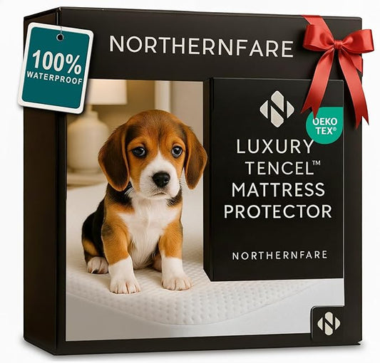 King Size Premium Mattress Protector | 100% Waterproof Tencel Cover | Cooling & by Unknown