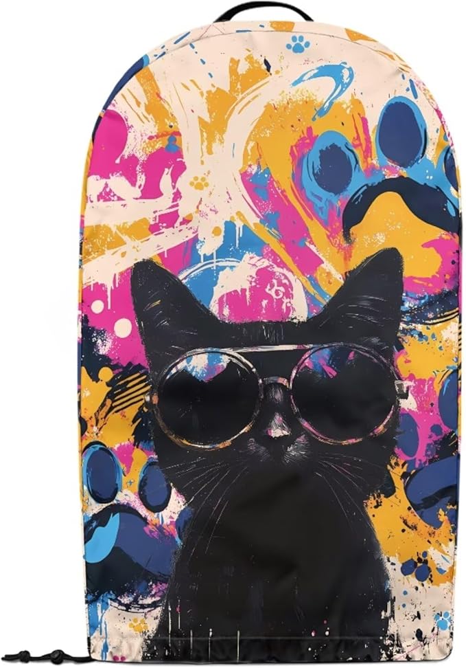 Cool Black Cats Blender Cover Kitchen Appliance Cover Anti Fingerprint Dust - Image 2