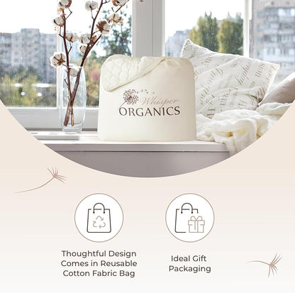 100% Cotton Organic Mattress Pad - Image 6