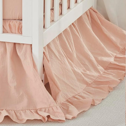 Brandream Boho Bohemian Girl Baby Nursery Crib Bed Skirt Dust Ruffle by Brandream